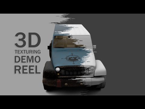 3D TEXTURING DEMO REEL 2022