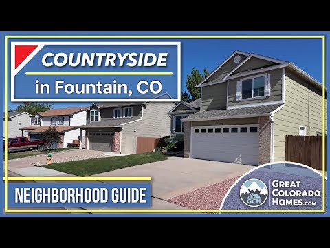 Countryside Neighborhood in Fountain, Colorado