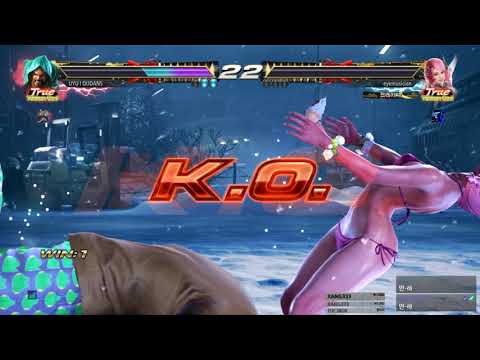 Tekken 7 qudans (marduk) vs eyemusician (alisa) 철권7 쿠단스 (머덕) vs 아이뮤지션 (알리사)