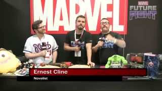 Ernie Cline Knows His Japanese Spiderman on Marvel LIVE! at San Diego Comic-Con 2015 868 views
