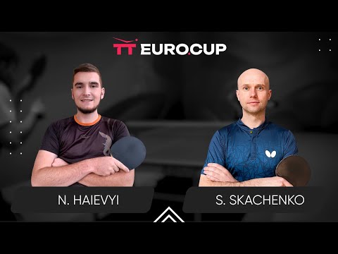 15:55 Nazarii Haievyi - Serhii Skachenko 14.03.2024 TT Euro.Cup Ukraine Master. TABLE 3