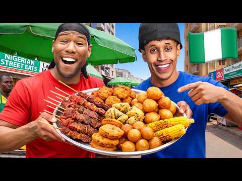 I Made My BRITISH FRIEND Try NIGERIAN STREET FOOD