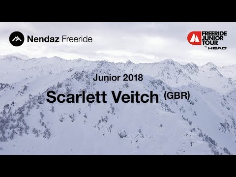 Nendaz Freeride Junior 2018 // Scarlett Veitch