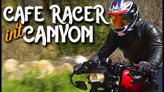 Café Racer in't Canyon / Malibu Canyon / Triumph Thruxton / @MotoGeo Adventures