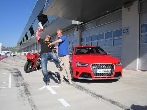 Audi RS 4 gegen Ducati 1199 Panigale - GRIP - Folge 198 - RTL2