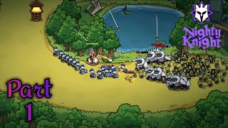 🏰 Nighty Knight: Frontier War TD Walkthrough Part 1 | Mobile Gameplay (Android/iOS)