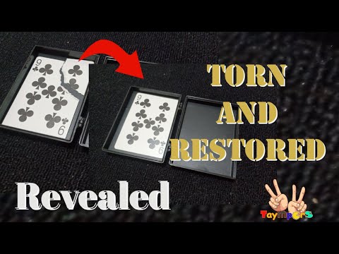 TUTORIAL - Torn and Restored - ( Revealed )