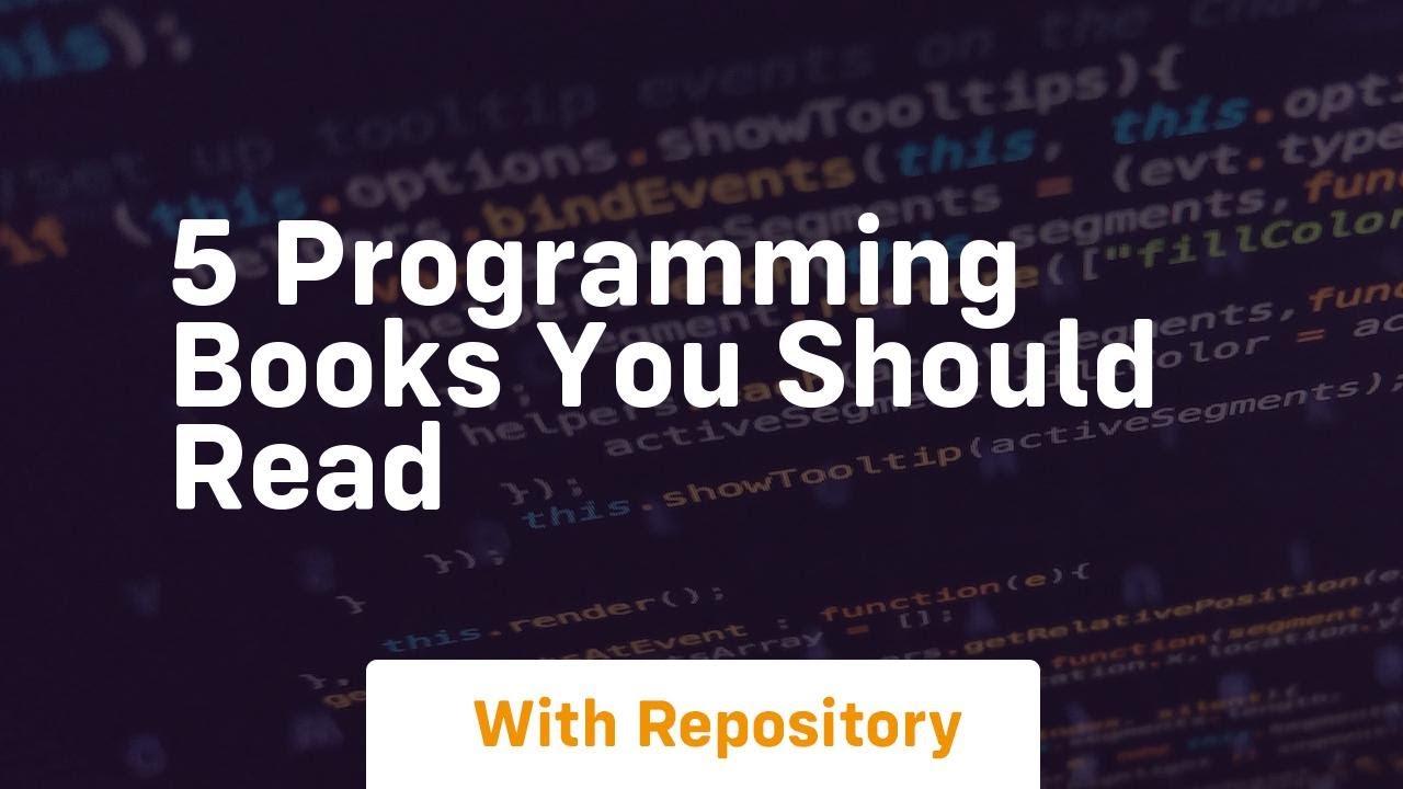 5 programming books you should read