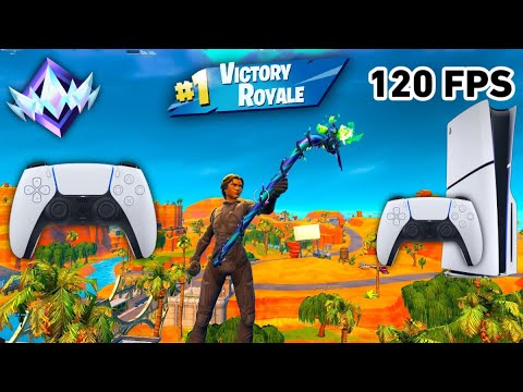 Fortnite Unreal Ranked Reload On PS5 Slim | PS5 Controller Gameplay | 120 FPS | 4K