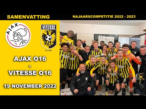 Samenvatting Ajax O16 - Vitesse O16 zaterdag 19 november 2022