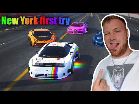 New York im Bugatti EB110 Anodized 26:18:086!!! Jedes Hypercar -- 1 Try!