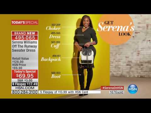 HSN | SERENA WILLIAMS Signature Statement 09.13.2016 - 12 AM