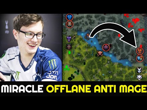 MIRACLE Carry the Game with Offlane Anti Mage Dota 2