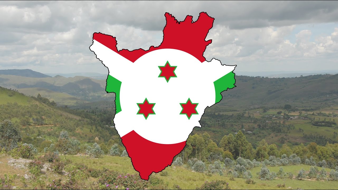 Burundi - Flag Map Speedpaint