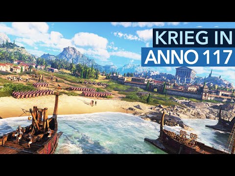 Die Schlachten in Anno 117 werden gewaltig - alles zu Militär, Krieg & Einheiten!