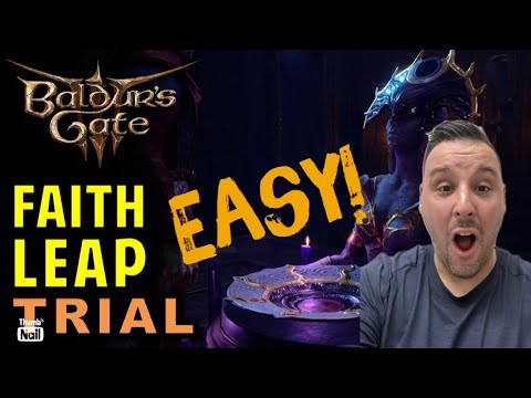 Faith Leap Trial EASY! Baldur's Gate 3 Gauntlet of Shar