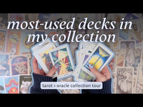 Tarot deck collection pt 1 ✨ functional, versatile, workhorse decks