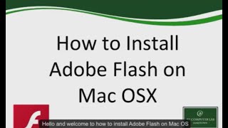 How to install Adobe Flash on Mac