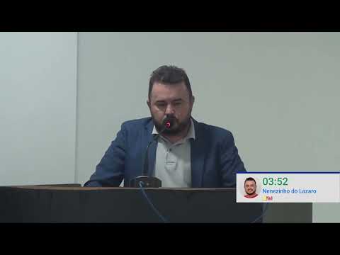  SESSÃO DIA 10/11/2025 – PRONUNCIAMENTO DO VEREADOR NENENZINHO DO LÁZARO