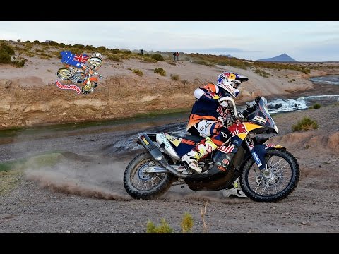 Toby Price talks after winning stage six of Dakar 2016