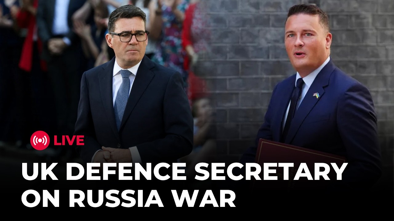 LIVE: UK Defence Secretary Wes Streeting Makes Statement On Russia-Ukraine War