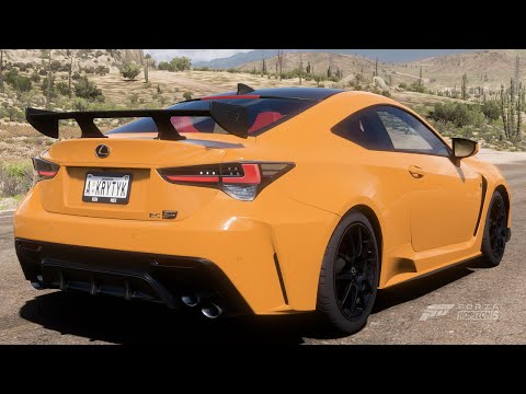 Lexus RC F Track Edition Forza Horizon 5 Gameplay Test Drive POV Acceleration Top Speed Burnout!