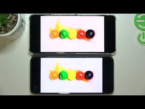 ZTE Axon 30 5G vs HTC Desire 22 PRO - Display COMPARISON | Quality / Brightness / Contrast / Details