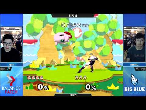 NGPU 33 SSBM - Twisty (Jigglypuff) vs. Haimatox (Sheik) - Melee Ladder