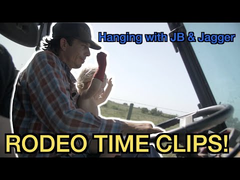 Hanging with JB & Jagger