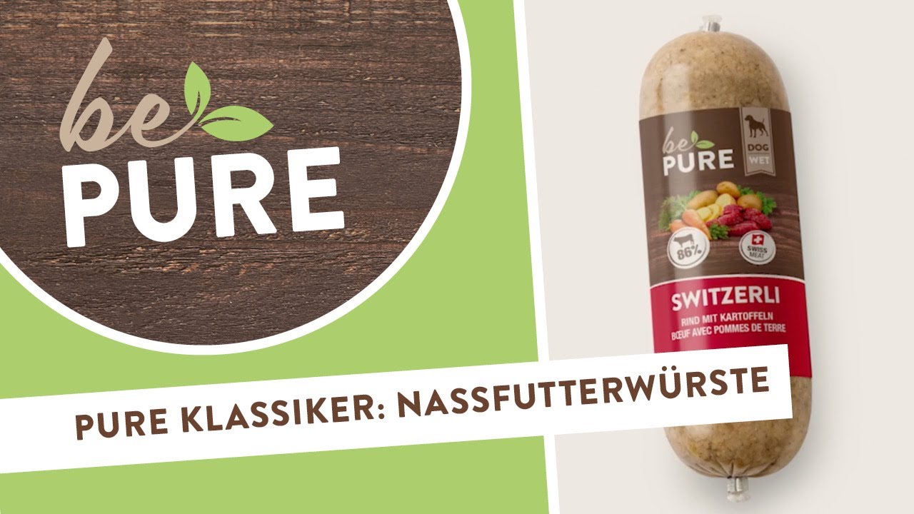 be Pure Switzerli au cheval et au riz 400 g