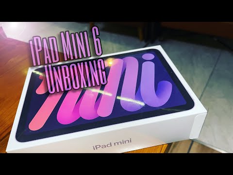 iPad Mini 2021 6th Generation Unboxing and Initial Impressions! We got the Purple One