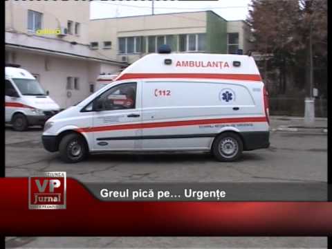 Greul pică pe… Urgențe