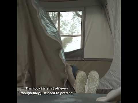 ziyu's ears are literally red, he was not prepared for tian's kiss🤣 #revengedlove #bl #ziyu #shorts