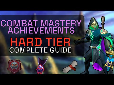 RS3 Combat Achievements Guide - FULL Hard Tier!
