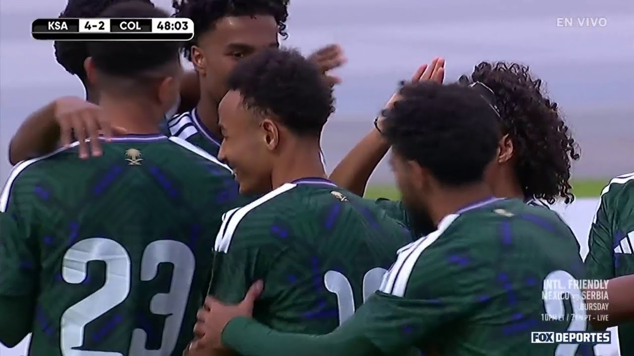 💥 ¡VENCIERON A COLOMBIA! | Arabia Saudita 5-3 Colombia | HIGHLIGHTS | Fase de grupos | TMR 2026