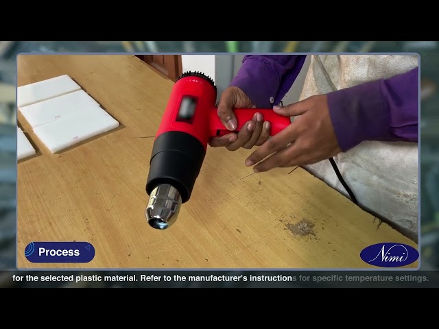 Make a plastic tank with plastic sheet of PVC dimension 150 x 100 x 100 mm