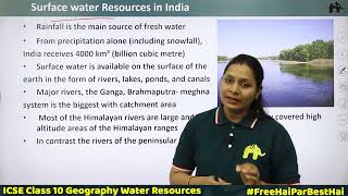 Water Resources Class 10 ICSE Geography | Selina Chapter 7 | Lagoons Backwaters, Canal Irrigation #1