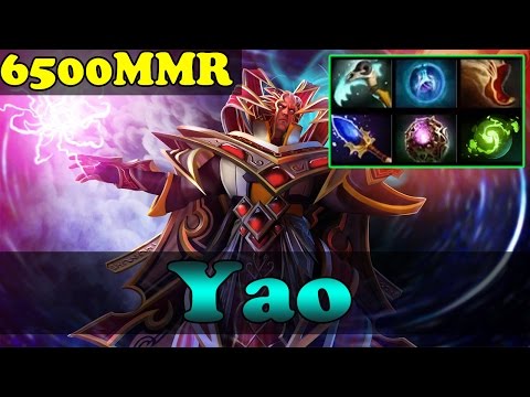 Dota 2 - Yao 6500 MMR Plays Invoker Vol 3 - Ranked Match Gameplay!