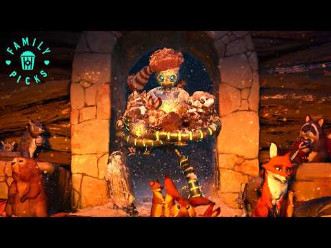 Roz and Fink Save the Animals from the Snowstorm | The Wild Robot