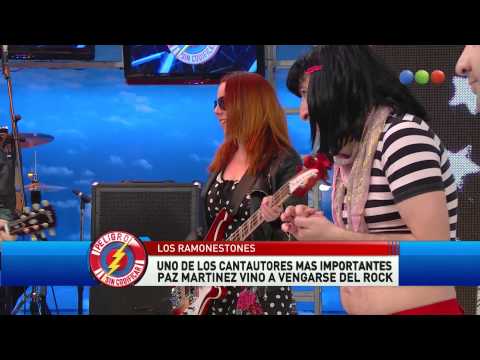 Los Ramonestones con Paz Martinez - Peligro Sin Codificar
