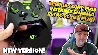 Internet Enabled Retro Plug & Play Console! AtGames Legends Core Plus With Haptic Feedback!