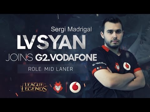 G2.Vodafone League of Legends team welcomes the new mid laner