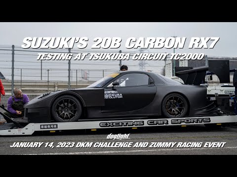 Under Suzuki 3 Rotor FD RX7 Testing - DKM Challenge and Zummy Racing Event at Tsukuba Circuit
