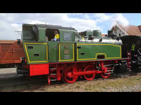 S.T.A.R. Stadskanaal. Gastlok "Tom" (Krupp type Hannibal) van de Hoogovens. 15September 2018