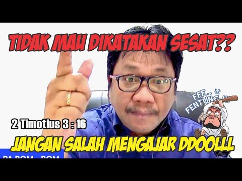 , title : 'TIDAK MAU DIKATAKAN SESAT """ JANGAN SALAH MENGAJAR DOOLLLL....'