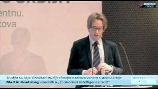 Presenting on “Modernising health systems in the Balkans” in Belgrade, Serbia (1)