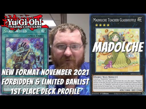 Yugioh New Format November 2021 Locals 1st Place Deck Profile - Madolche - Joshua Hoefer