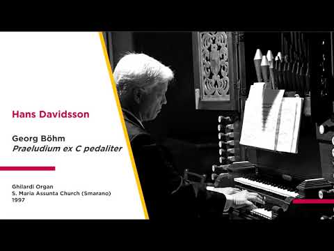 Hans Davidsson - Georg Böhm, Praeludium ex C pedaliter - Live from Smarano