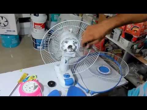 How to clean & repair wall mounted fan