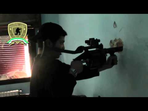 استهداف قسم شرطة حي جوبر في مدينة دمشق بواسطة قاذفة قنابل من قبل كتيبة السلطان نور الدين الزنكي